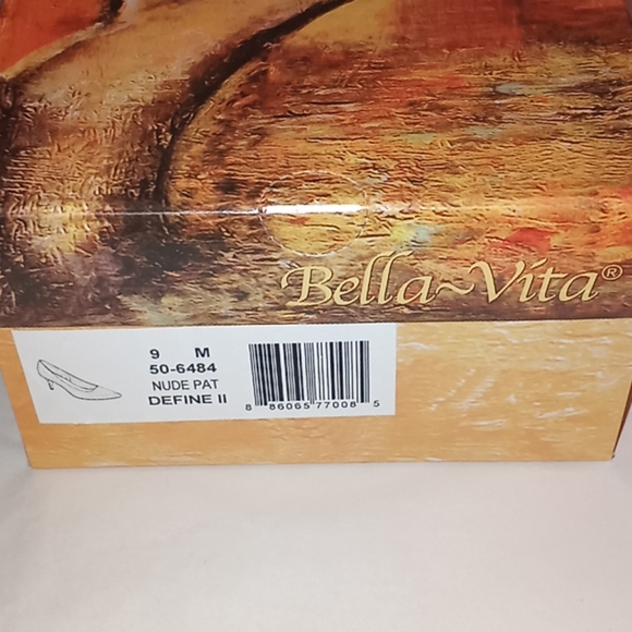 Bella Vita Define II Patent Leather Pumps Nude 9M - Picture 13 of 13